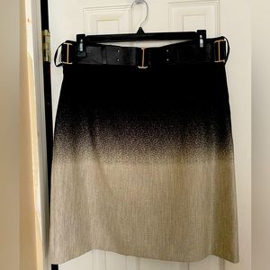 Antonio Melani Pencil Skirt s black and Grey